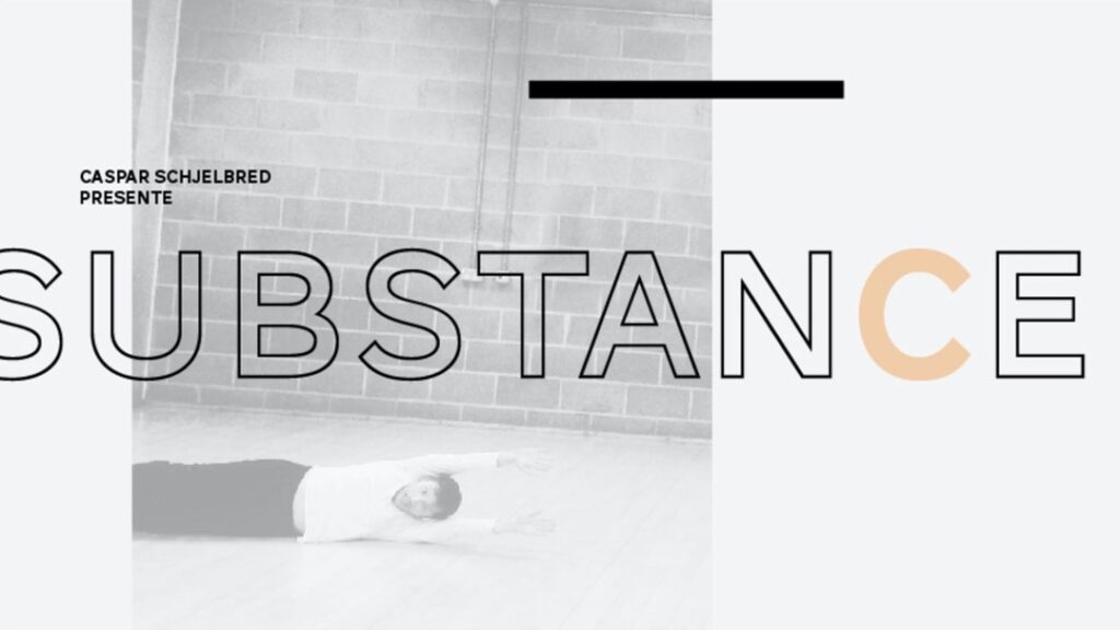 Caspar Schjelbred lying on the floor during physical improvisation training.